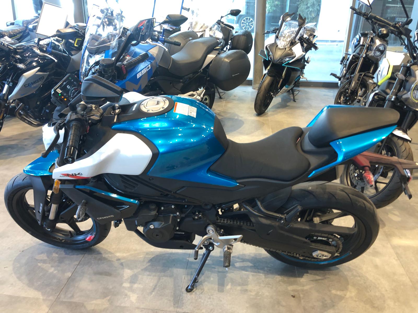 CF MOTO 450 NK 2026 MODEL BEYAZ/MAVİ RENK - Görsel 7