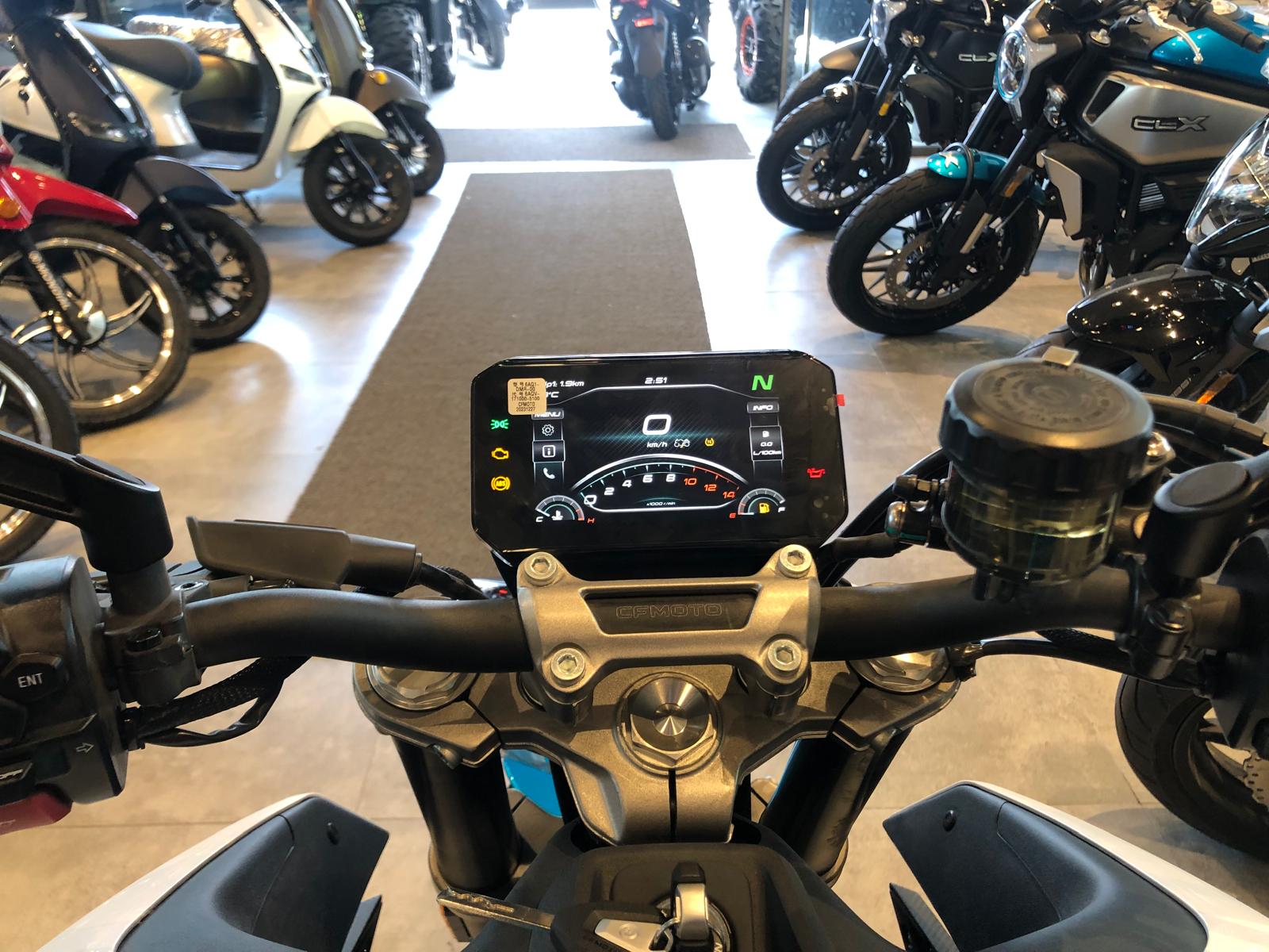 CF MOTO 450 NK 2026 MODEL BEYAZ/MAVİ RENK - Görsel 19