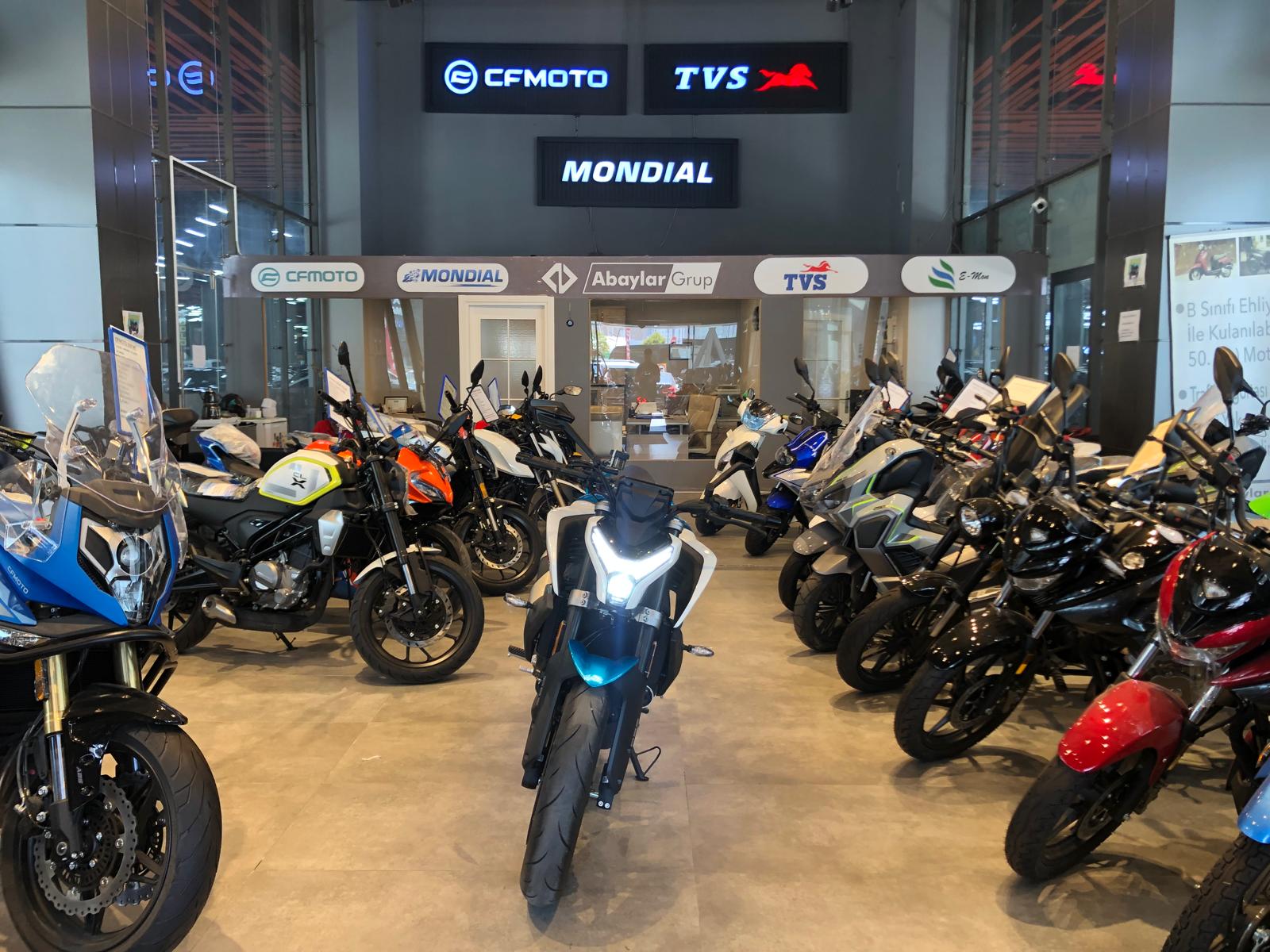 CF MOTO 450 NK 2026 MODEL BEYAZ/MAVİ RENK - Görsel 3