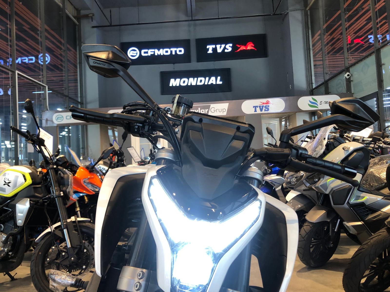 CF MOTO 450 NK 2026 MODEL BEYAZ/MAVİ RENK - Görsel 22